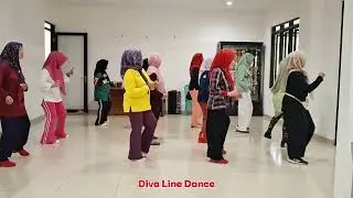 Sentimento Linedance//Jun Andrizal(INA) //Beginner// Diva Class Line Dance