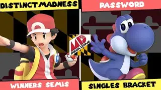 Mega Drive #97: Winners Semis - DistinctMadness (PT) vs Password (Yoshi) SSBU Singles