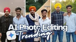 Ai Photo Edit With Sidhu Moosewala| Sidhu Moosewala Ke Saath Photo Edit
