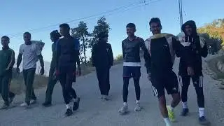 Alpha training center doko run/6KM/20kgs for British army#vlog04