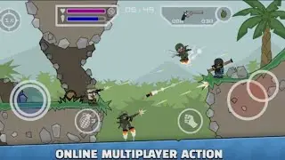 online multiplayer playing MINI militia classic 👌