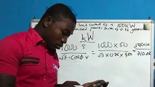 How to calculate generator&rsquo;s full load current.