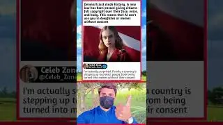 Denmark Just Copyrighted Your FACE?! 😱 No More Deepfakes Without Consent!