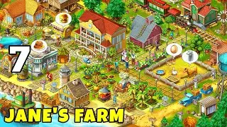 Jane&rsquo;s Farm: Family Farmer Land. Part 7. Level 10. Do Daily Things.  (iOS, Android) #janesfarm