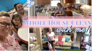 Whole House Clean | Catch-Up on Housework | End of Summer Fun