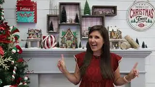 DIY Hanging Shadow Box Holiday Display