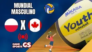Mundial de V&ocirc;lei Masculino 2025 | Pol&ocirc;nia x Canad&aacute; | 8&ordf; de Final | Narra&ccedil;&atilde;o Ao Vivo