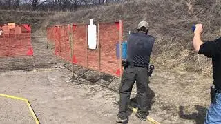 Stage 3 of the March 2019 USPSA Match at Mill Creek Rifle Club