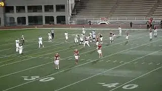 McGill Redbirds Jahnai-Taj Copeland-Lewis' huge hit sends Sherbrooke's Jonathan Martel-Joseph flying