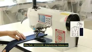 Máy đột ve áo Veston khâu tay hai mặt chuyên dùng may áo Veston, sơ mi cao cấp. Model SK-785B