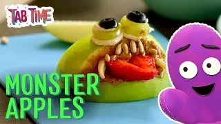 Snack Time: Monster Apples | Halloween | Healthy Snacks for Kids | Cartoons for Kids & Toddlers