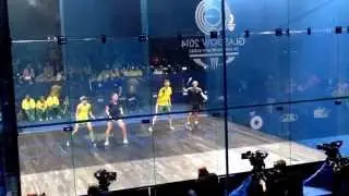 Mixed Doubles Squash - Aus vs NZ - Bronze Medal Match - Commonwealth Games
