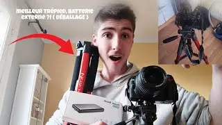 UNBOXING TRÉPIED VICTIV - MONOPODE PORTABLE ! +  ( BATTERIE EXTERNE )
