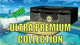 *opening* Pok&eacute;mon Ultra Premium Collection Zacian & Zamazenta Box $100!!!
