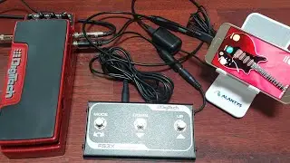 Control and monitor the Digitech Brian May Pedal via Android phone or tablet!