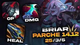 ¡¡ASI SE JUEGA BRIAR JUNGLA !! (14.13) #leagueoflegends #lol