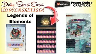 Daily Secret World Boss Event in Legends of elements 