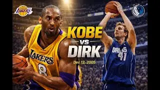 12/12/2005 Los Angeles Lakers vs. Dallas Mavericks Kobe Bryant Full game