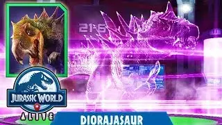 UNIQUE DIORAJASAUR FUSING!!! (JURASSIC WORLD ALIVE)