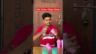 Boss Vs Tota! Best Holi Colour Snow Spray #holi #shorts