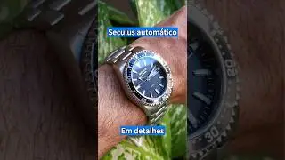 Rel&oacute;gio Seculus Autom&aacute;tico 44237G0SVNA1 em detalhes #relogio #relojoaria #seculus #fortaleza