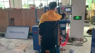 Ideal-BAS-067 Model Automatic Bandsaw Blade Butt Welding Machine Test video