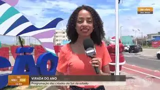 Programação da virada do ano das cidades do Sul do estado | Cotidiano | SCC Meio-Dia