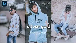 Gold Silver moody presets | gold silver moody presets for lightroom | pangebaaz edits