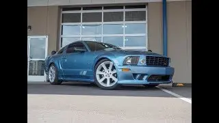 2005 Ford Mustang Saleen #52 Windveil Blue SOLD