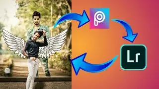 PicsArt New Amazing Wings Photo Editing | PicsArt Change background 2020 | Picsart Editing tutorial