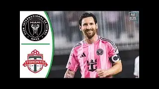 Lionel Messi Goal - Inter Miami vs Toronto 1-1 Extended Highlights & Goals 2025
