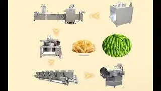 Semi Automatic Banana Chips Plantain Chips Production Line