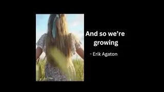 And so we're growing - Erik Agaton