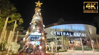 Inside Central Krabi 🇹🇭 | Brand New Shopping Mall Walking Tour (4K)
