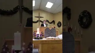 The Presentation Of Our LORD. The last Advent candle- The CHRIST Candle