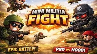 Mini Militia Live Streaming 🔥 Custom Match | Join Now | Hindi #minimilitialive
