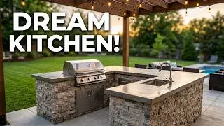 How a Metal Frame Outdoor Kitchen is Built