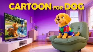 Dog Cartoon:Video Anti-Stress & Relaxing Music to Keep Dog Calm When Home Alone - Best Music for Dog