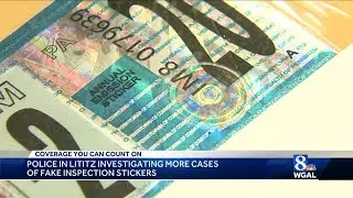 Fake inspection stickers are growing problem
