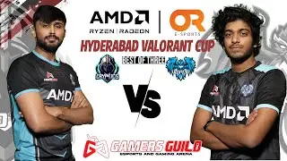 AMD x OR Hyderabad Valorant Cup | Cryptics VS Supes | LB Finals BO3 | GamersGuild