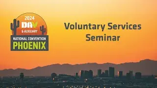 Voluntary Services Seminar