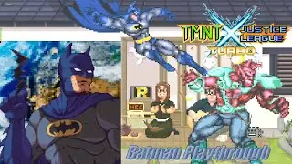 TMNT x Justice League Turbo (PC/IKEMEN) - Batman Arcade Playthrough