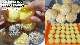 SUPER EMPUK LEMBUT BIKIN NAGIH ANTI MELETUS  RESEP ONDE-ONDE ANTI GAGAL