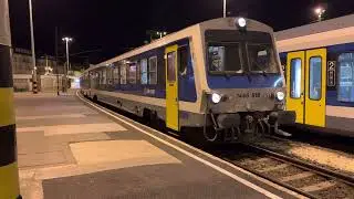 Jenbacher (Ber&eacute;nyi) motorvonat indul a D&eacute;liből