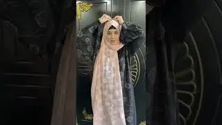 Hijab style for every occasion || aj 2 names liye hein #shorts