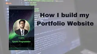 My Portfolio Website | React JS