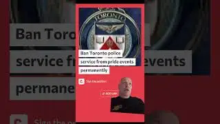 #bantorontopolicefrompride #forlife @TorontoPolice @TorontoSun @torontostar @CP24