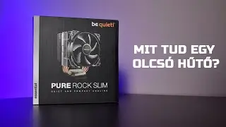be quiet! PURE ROCK SLIM mit tud egy olcs&oacute; hűtő?