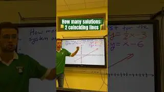 Counting solutions to a system of equations part 3: coinciding lines