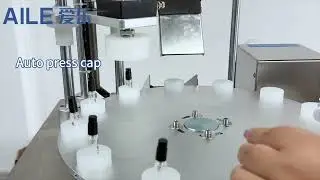 Small Volume Perfume Sample Testing Filling Machine（Working Video）